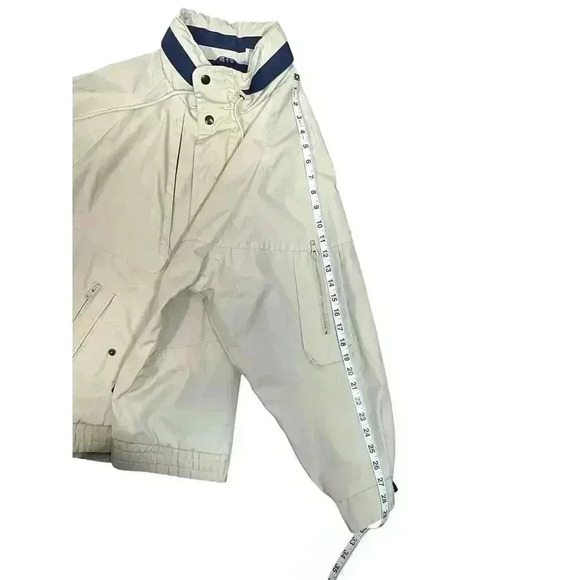 JOHN BLAIR RAIN JACKET HIDEAWAY HOOD MEN'S WINDBREAKER SIZE LARGE - Picture 7 of 9